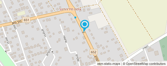 מפת הגעה אל הומס-קבלן בניין-ניהול ופיקוח בנייה