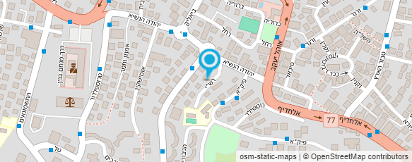 מפת הגעה אל בית כנסת חב"ד