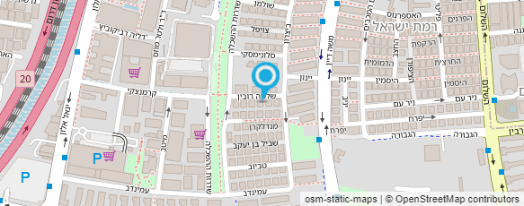 מפת הגעה אל מנוסי - בנויש קרן