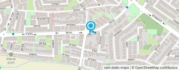 מפת הגעה אל מעדניית הקפואים והסלטים