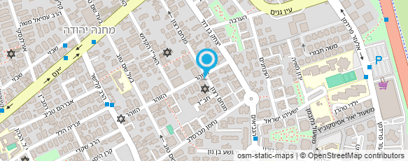 מפת הגעה אל הליצנית שושי הג'ינג'ית