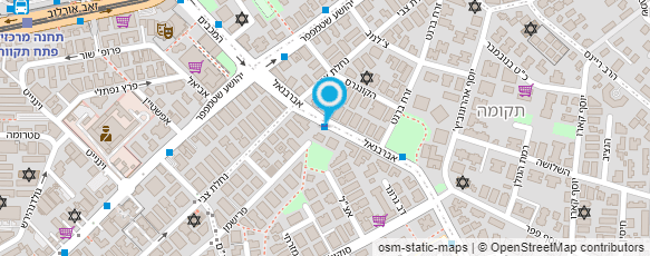 מפת הגעה אל אברהמי הרב שלום