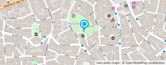 מפת הגעה אל קורין יחיאל