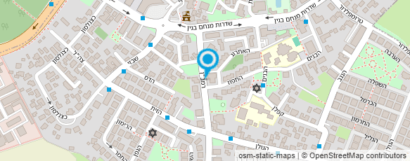 מפת הגעה אל מעון נעמ"ת - בית דגן מפת הגעה אל מעון נעמ"ת - בית דגן