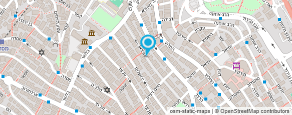 מפת הגעה אל ד"ר אנה לוינזון