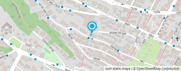 מפת הגעה אל מרכז קהילתי עבאס