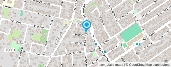 מפת הגעה אל עטר יעקב