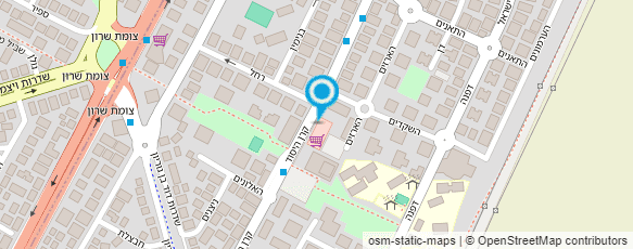 מפת הגעה אל וילונות רותי-פסטל