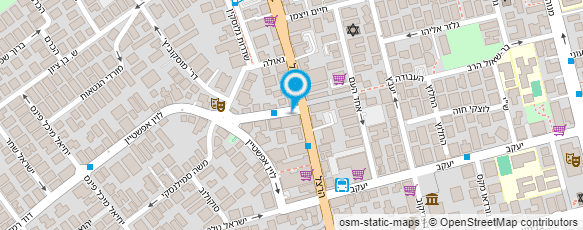 מפת הגעה אל סלון להט בע"מ מפת הגעה אל סלון להט בע"מ