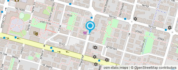 מפת הגעה אל הגלריה