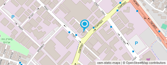 מפת הגעה אל "ארל" ארוזיה ותבניות 1986 בע"מ