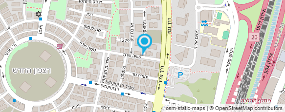 מפת הגעה אל ד"ר לוין טלי מפת הגעה אל ד"ר לוין טלי