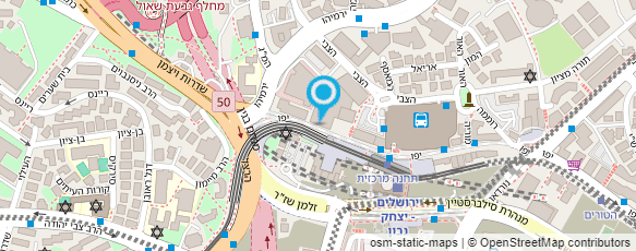 מפת הגעה אל ג'רוזלם גולד