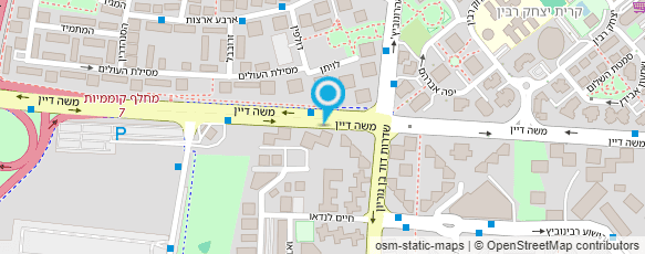 מפת הגעה אל איציק כהן - ניהול פרוייקטים מפת הגעה אל איציק כהן - ניהול פרוייקטים