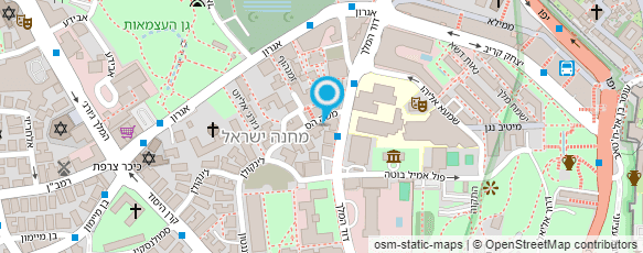 מפת הגעה אל בית אש אלקטרוניקה