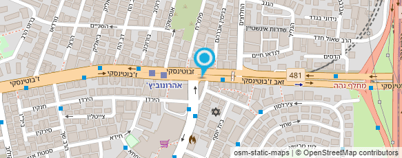 מפת הגעה אל חבס משה