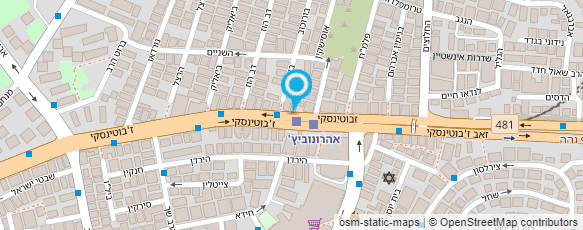 מפת הגעה אל סופר אילן