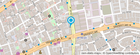 מפת הגעה אל עיצוב שיער נטלי וקוסמטיקה