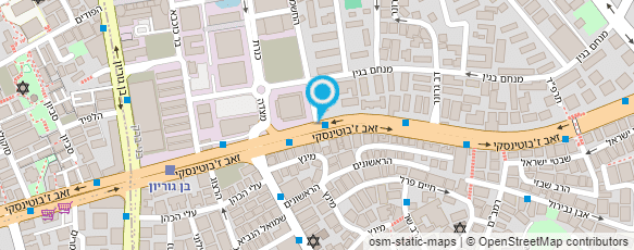 מפת הגעה אל מזנון אמנון