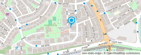 מפת הגעה אל בית ספר לנהיגה מתקדמת