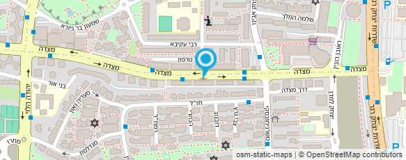 מפת הגעה אל פרופ' קראוס מרדכי