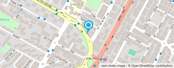 מפת הגעה אל גגות דניאל