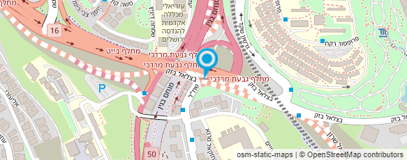 מפת הגעה אל מדרשת מוריה