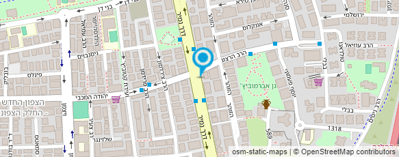 מפת הגעה אל עו"ד סמוכה ציון