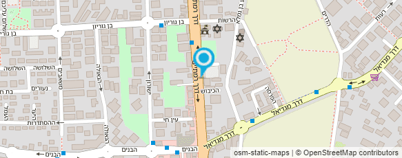 מפת הגעה אל מרכז המומחים לביטוח ופיננסים-אריה אופיר