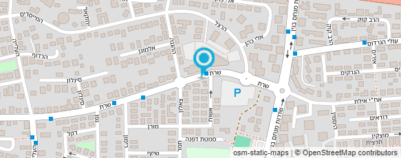 מפת הגעה אל קניון הכפר