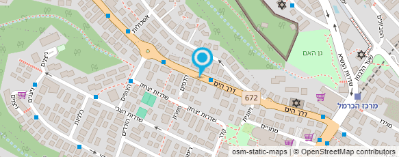 מפת הגעה אל רון משה