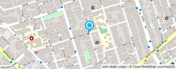 מפת הגעה אל שריר בנימין קידוחים בע"מ