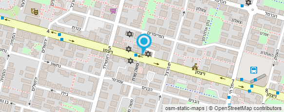 מפת הגעה אל תכשיטי ריטה מפת הגעה אל תכשיטי ריטה