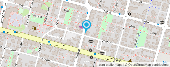 מפת הגעה אל איגוד הנדל"ן