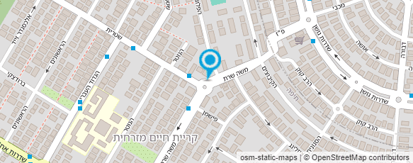 מפת הגעה אל מינימרקט ז'ק