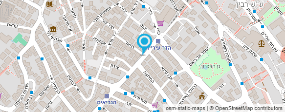 מפת הגעה אל שטיין בנימין