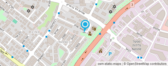 מפת הגעה אל מספרת יעל