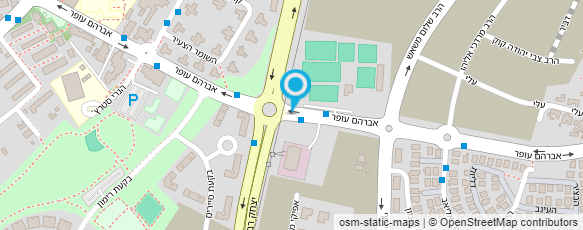 מפת הגעה אל המרכז לטניס בישראל