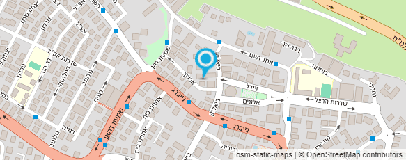 מפת הגעה אל מיח"א - מחנכים ילדים חרשים טבריה