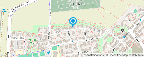 מפת הגעה אל נתי גינון