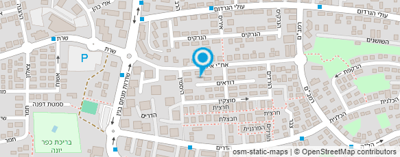 מפת הגעה אל אלום בן שטרית