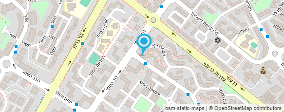 מפת הגעה אל בי"ס ממ"ד חב"ד