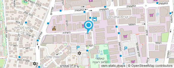 מפת הגעה אל מכון כיווני פרונט ישראל