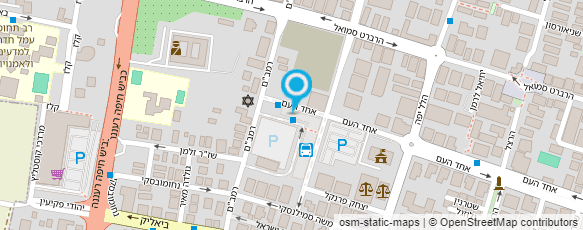 מפת הגעה אל מוניות אחד העם מפת הגעה אל מוניות אחד העם