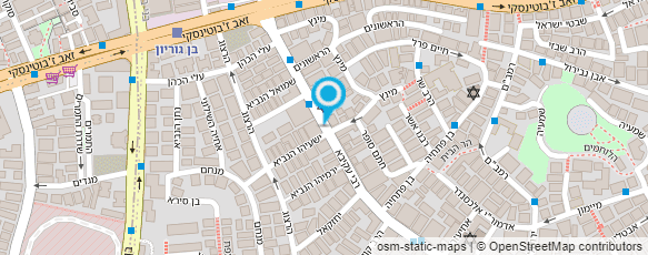 מפת הגעה אל לנדאו משה