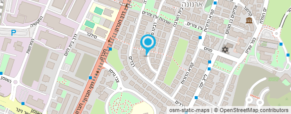 מפת הגעה אל עו"ד טרספולסקי משה