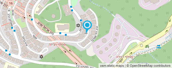 מפת הגעה אל מעונות יום ויז'ניץ