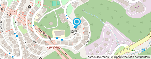 מפת הגעה אל ישיבת ויז'ניץ לצעירים