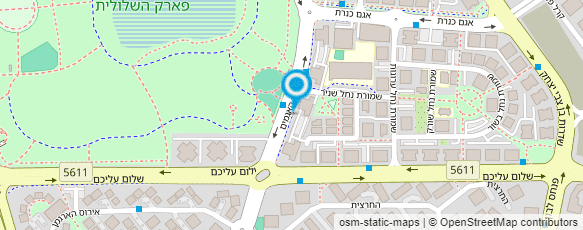 מפת הגעה אל ד"ר שמואל רגב