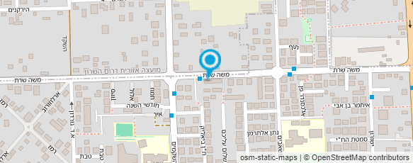 מפת הגעה אל שיפוצי השרון